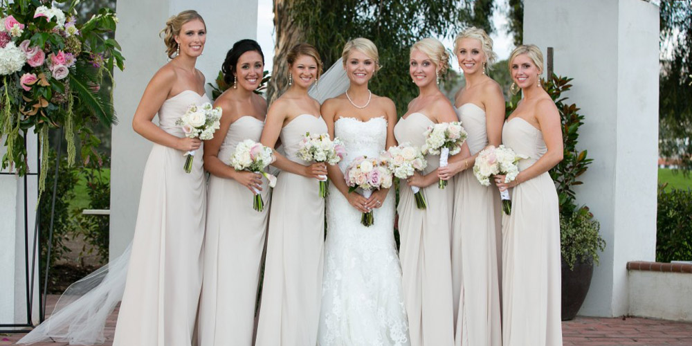 Bride hot sale and bridesmaids